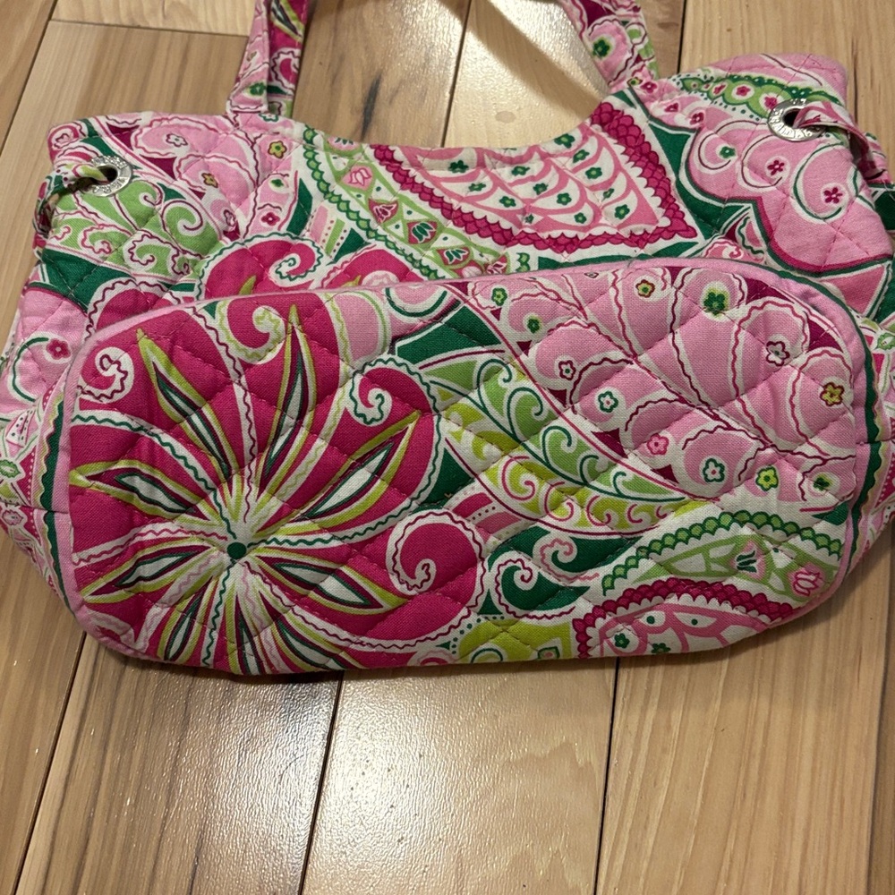 Vera Bradley mini bag w side ties - Picture 4 of 7